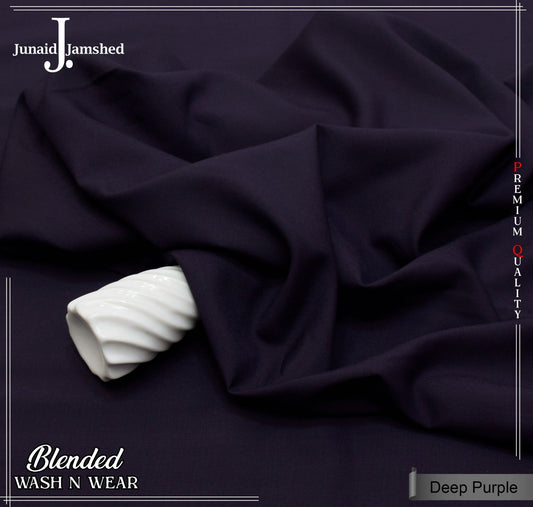J. Blended Wash & Wear Premium Collection - Deep Purple
