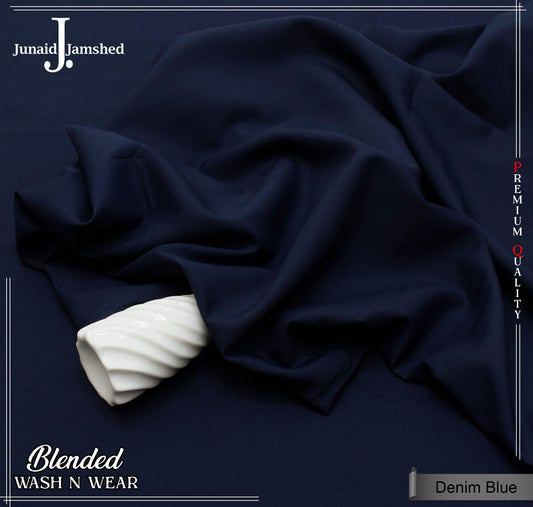 J. Blended Wash & Wear Premium Collection - Blue