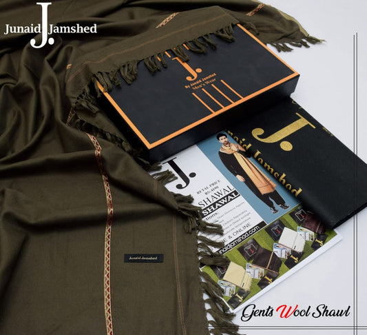 J. Luxury Shawl - Olive